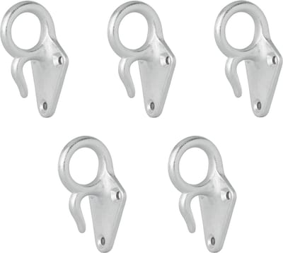 ProPlus Touwhaak - Metaal - Ø 23 mm Oog - 71 x 41 mm - Set van 5 stuks
