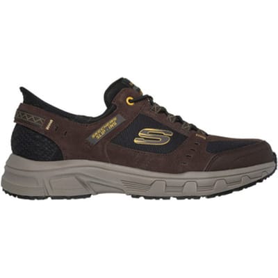 Skechers OAK CANYON - CONSISTENT WINNE Heren Wandelschoenen - Bruin / Zwart