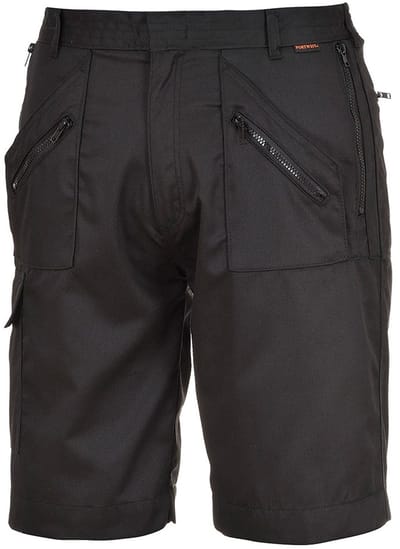 Portwest Action Korte Broek S889 - Zwart - XXL