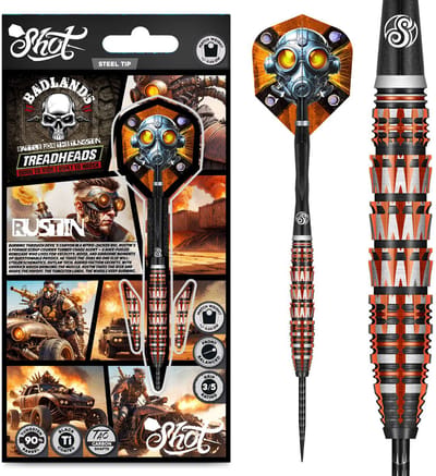 Shot Badlands Rustin 90% - Dartpijlen
