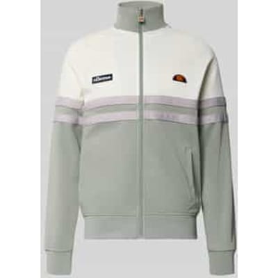 Trainingsjack met labelpatch en opstaande kraag model 'RIMINI'
