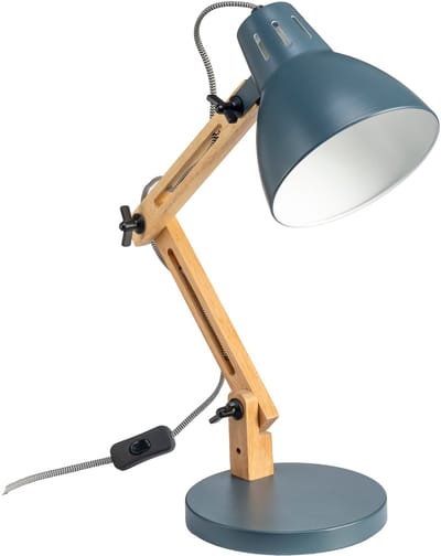 Luxus Europe - Bureaulamp Robbie Antraciet - Leeslamp - Bureauverlichting voor Thuis en Kantoor
