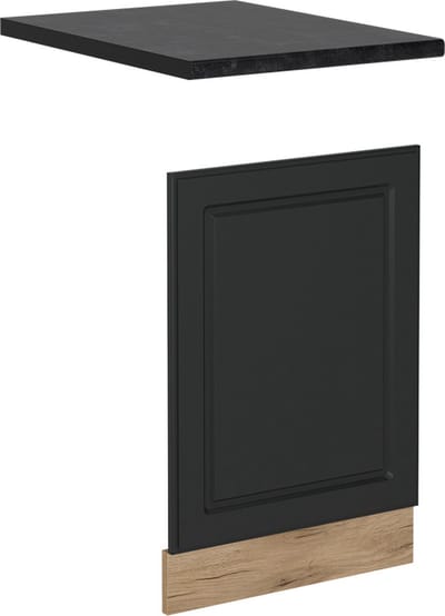 Vicco R-Line Voorpaneel vaatwasser – 45 cm, WB Antraciet Antraciet landhuis