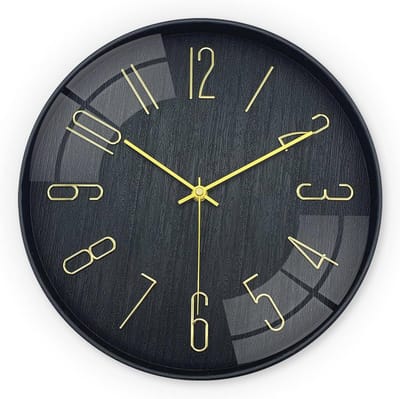 Moderne Wandklok 30 cm - Minimalistisch Design voor Woonkamer, Slaapkamer en Kantoor