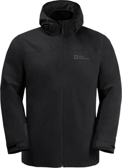 Jack Wolfskin Taubenberg 3in1 Jacket Men - Winterjas - Heren - Zwart - Maat XXL