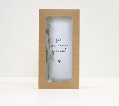 My Paperstation - Little Box - Giftset - brievenbuscadeau - for someone special - droogbloemen - aardigheidje - valentijnsdag cadeau