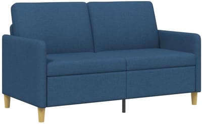 vidaXL - Sofa - met - Opbergruimte - Blauw - 152 - x - 78 - x - 87 - cm - Polyester