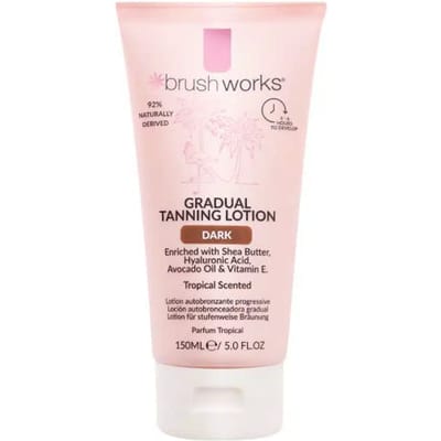 brushworks Gradual Tanning Lotion Dark 150 ml