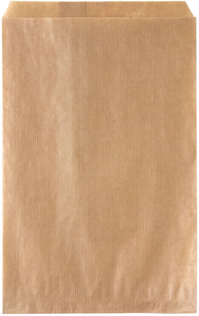 Papieren zakjes - Fournituren zakjes - 1000 Stuks - Bruin - 17.5x26cm