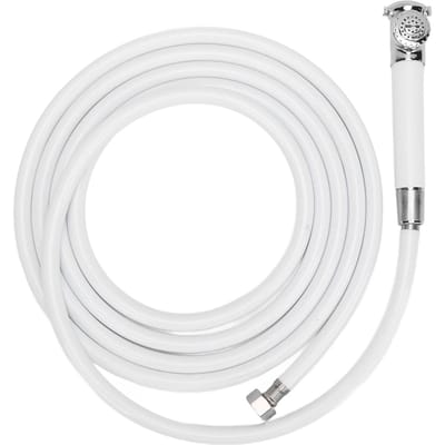 Pommeau de douche encastré Mini pommeau de douche portable pour bateau Pommeau de douche à pression manuelle Acier inoxydable 316 PVC Pulvérisateur de pommeau de douche pour camping-car