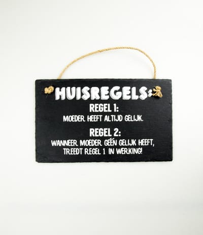 Leisteen - Huisregels