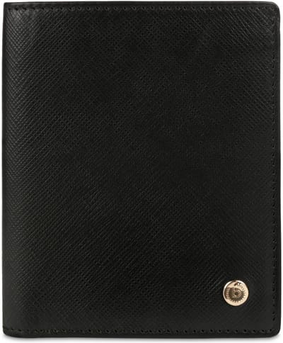 bugatti portemonnee Roccia Upright Wallet Black zwart