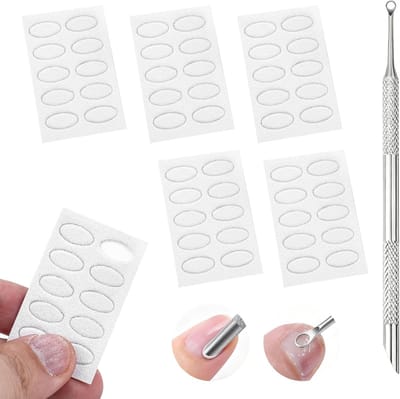 Nagelverzorgingsset - Roestvrij staal - Inclusief 50 Schuurpapierpads - Professionele Manicuregereedschap - Voor Thuisgebruik en Professionals