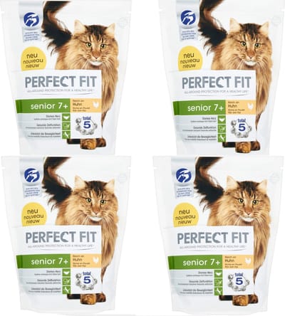 Perfect Fit - Droogvoer - Senior 7+ Kip - 4x750g