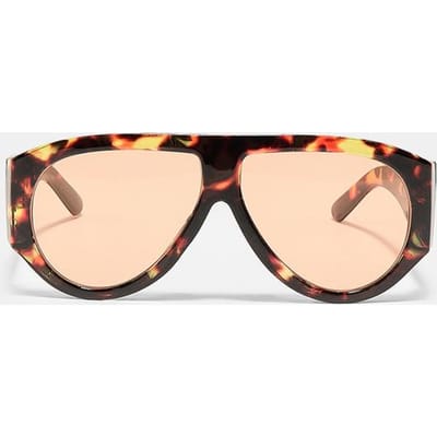 Stradivarius Zonnebril met schildpadmotief  Oranje OS