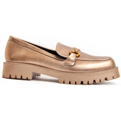 Montevita platform mocassin Macca3 In Goudkleurig