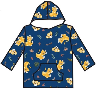 Disney The Lion King hoodie poncho 7 - 14 jaar polyester