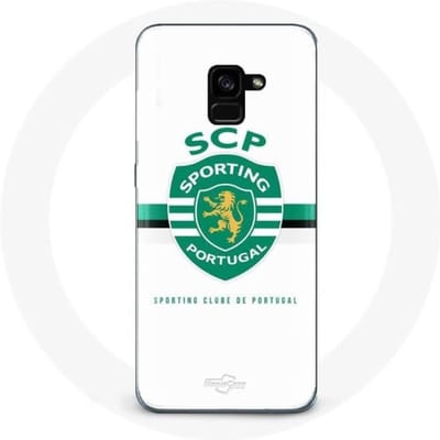 Samsung Galaxy A5 2018 hoesje scp sportieve portugal witte achtergrond