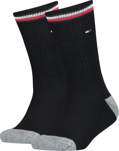 Tommy Hilfiger KIDS ICONIC SPORTS SOCK 2P Kinderen Sokken Maat 31-34