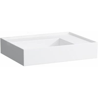 LAUFEN Kartell washbasin 60 x 46 cm, with shelf right without tap hole H8103344001121