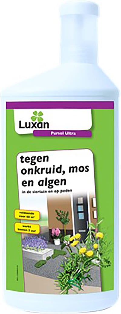 Luxan Pursol Ultra 1 liter - tegen onkruid, mos en algen
