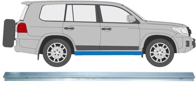 Reparatie dorpel voor Toyota Land Cruiser V8 FJ200 2007- / Links = Rechts