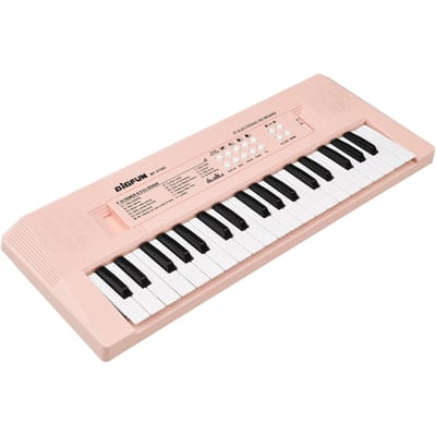 Elektronische piano met minitoetsenbord Elektronisch toetsenbord met 37 toetsen Piano Kinderpiano Roze roze