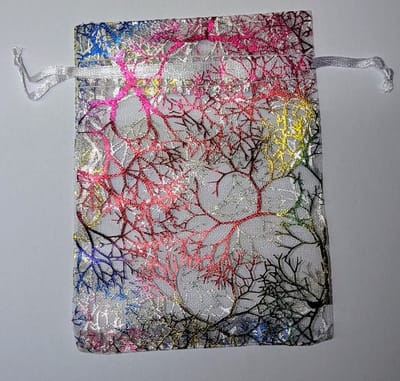 Organza zakjes - Mooi - 18 x 13 cm - 12 stuks – Prachtig – Delicaat – Snoep – Sieraden – Kleine cadeautjes – Decoratie – Feesten – Geschenkjes – REGENBOOG - R 18x13