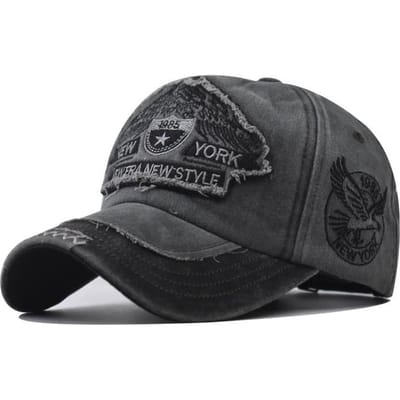 Cntang Été Nouveau Casquette de Baseball Mode Homme Brodé Pentagramme Lettre Casquettes Homme Décontracté Coton Designer Hip Hop Chapeau Snapback One Size gray
