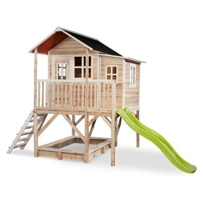 EXIT Loft 550 Houten Speelhuis - Speelhuisje voor Buiten - FSC Hout - Kinderen - Naturel