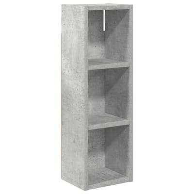 vidaXL - Badkamer - wandkast - Beton - Grijs - 20 - x - 16 - x - 62,5 - cm
