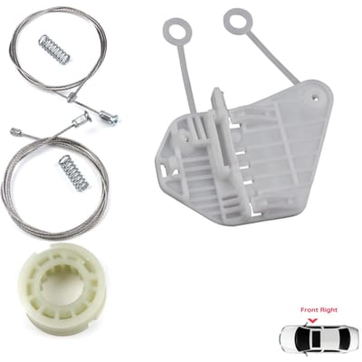 BWR789 Ruitmechanisme Reparatieset Rechts voor Smart Fortwo MK1 450 1998-2007 2/3-Deurs Coupé Cabriolet C0002702V001