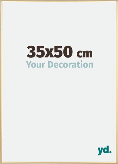 Your Decoration - Fotolijst 35x50 cm - Aluminium - Goud - Kent