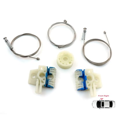 BWR1086 Kit de réparation de lève-vitre Avant Droit pour VW Tiguan MK1 5N 2007-2018 SUV 5 Portes 5N0837462