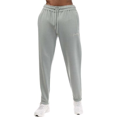 Hype Joggers met rechte pijpen voor heren (Mos)
