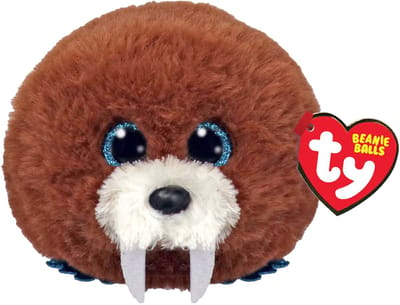 TY Teeny Puffies Knuffel Walrus Hank 10 cm