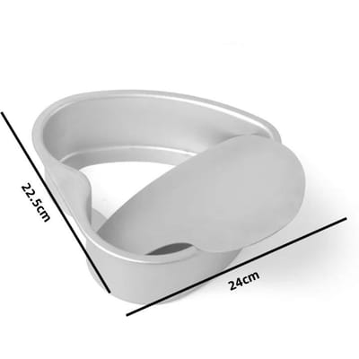 4/6/8/10 Inch Hartvorm Aluminiumlegering Anti-aanbak Cakevorm Verwijderbare Bodem Bakvorm Brood cakevorm Keuken Bakgereedschap white