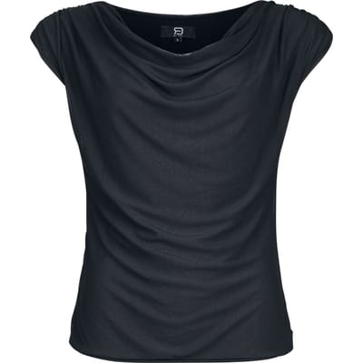 R.E.D. by EMP Top - Double Layer Top - S tot M - voor Vrouwen - zwart