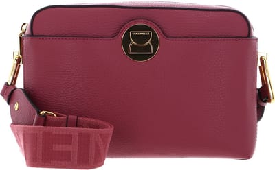 COCCINELLE Leren Schoudertas Liya Signature Crossbody Grained Leather Rosewood (rood)paars