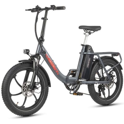 Maxtron muilezel - Elektrische fiets - Motor 350w - Batterij 48V 20Ah - Actieradius 70KM. Max25KM/H - Matgrijs grijs