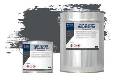 Wixx 2K Epoxy Metaalcoating - 5L - RAL 7016 | Antracietgrijs