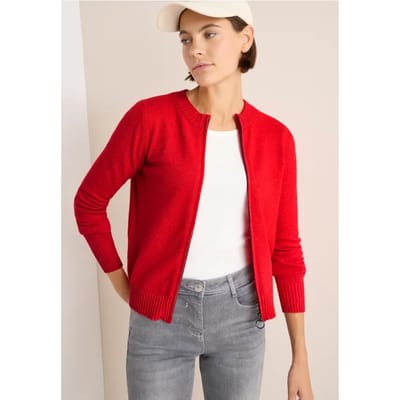 Cosy vest met ritssluiting