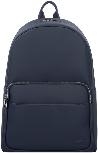 LACOSTE vrijetijdsrugzak rugzak met laptopvak Men's Classic Backpack Marine 166 donkerblauw