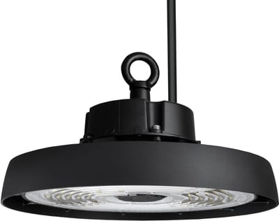 Ledvion - LED High bay, IP65, 150W, 192 lm/W, Driver, 6000K, Dimbaar, UFO lamp voor, werkplaatsverlichting, halverlichting, plafondlamp werkplaats