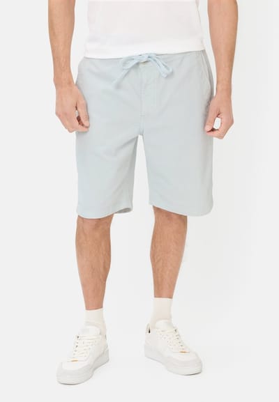 camel active BermudashortsCorduroy bermuda short in relaxed fit - Maat menswear-M - Hemelsblauw