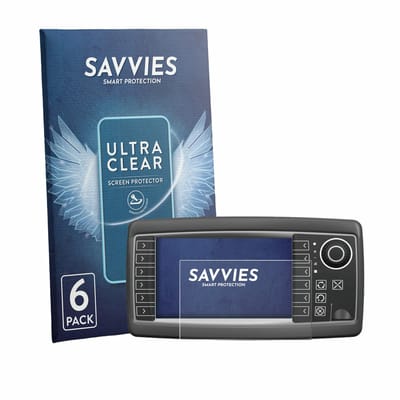 Savvies - Screenprotector voor Wachendorff OPUS A6 Standard (2. Gen.) - Folie Beschermfolie transparant 6 Stuks