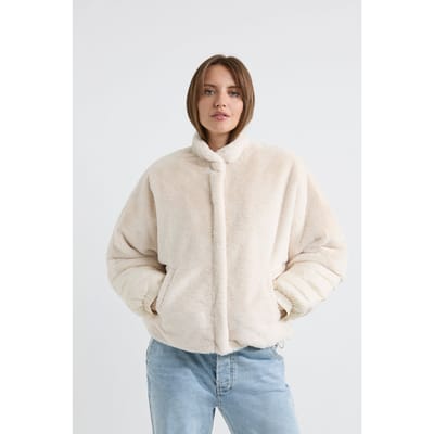 Josephine & Co Adriana Jacket Beige Size: 38 | Faux Fur Jackets Outlet | Dames | Beige