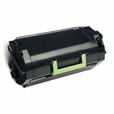 Lexmark 52D2X0E Zwart Toner - Toner cartridge with oil roller Zwart