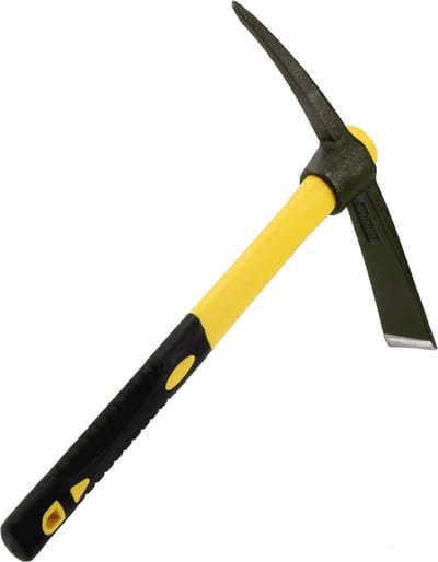 15 Inch Tuin Pick Mattock Schoffel met Glasvezel Handvat