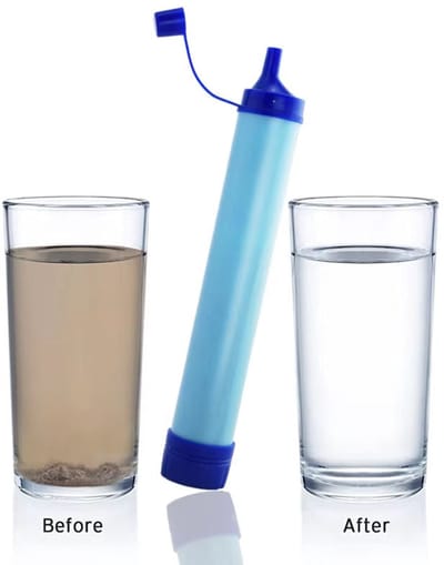 Waterfilter – Membraan Rietjesfilter voor Kamperen & Noodgevallen